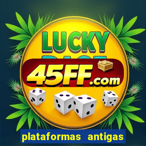 plataformas antigas de jogos